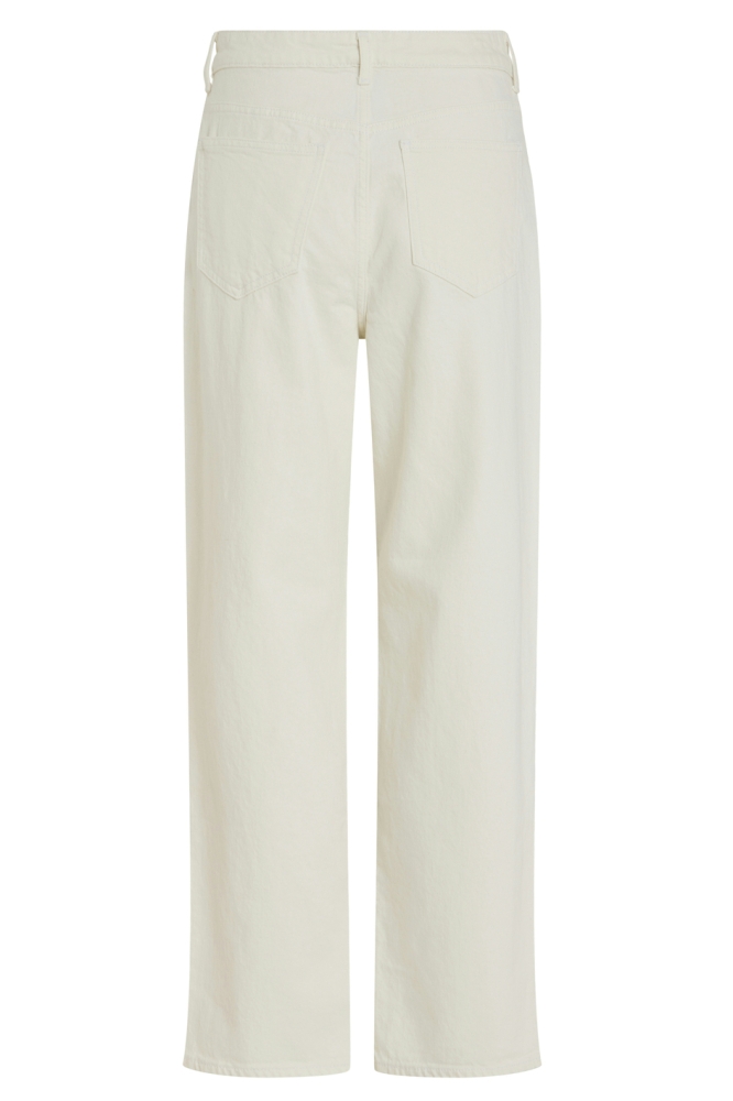 VIKELLY JAF HW STRAIGHT JEANS-NOOS 14084730 CLOUD DANCER